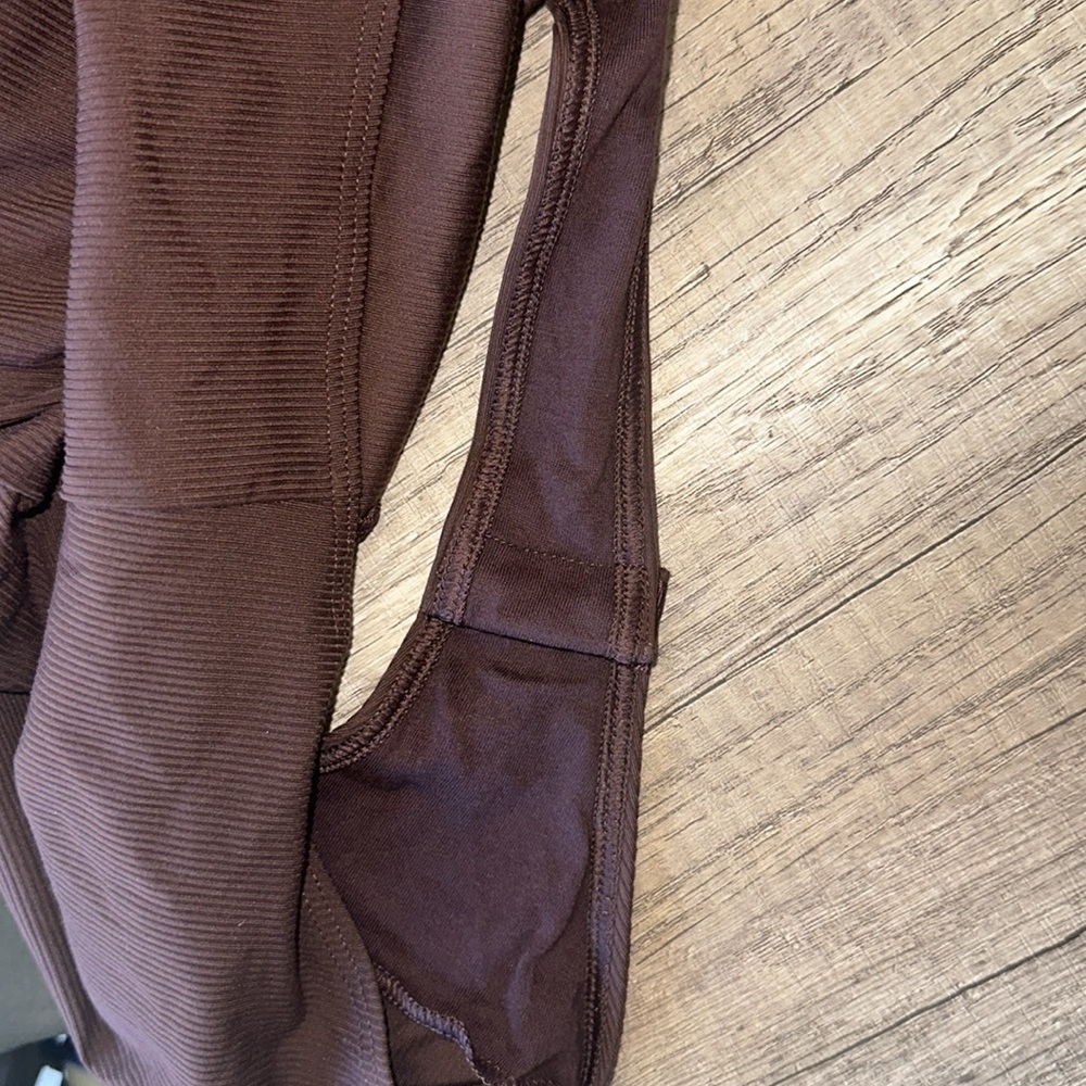 NWT Burgundy One Shoulder Body Suit​ - Picture 5 of 5